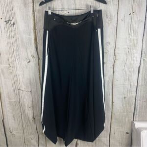 HIGH TECH Everyday Couture Black and White Maxi Skirt Palazzo Pant Size 12  180